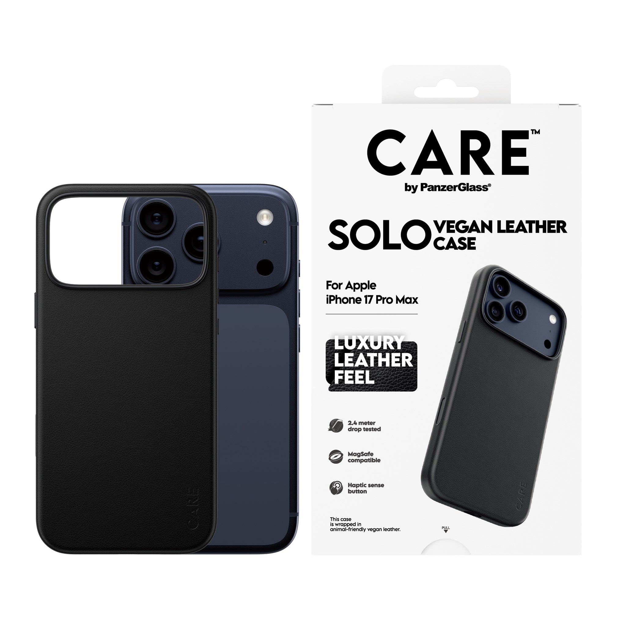 CARE™ by PanzerGlass® Solo Case Sort iPhone 17 Pro Max